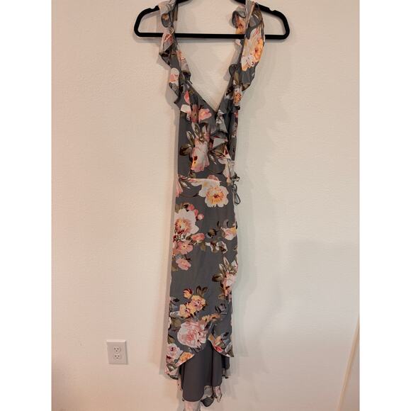 Privacy Please Fillmore Wrap Maxi Dress - Size Small - Picture 2 of 4